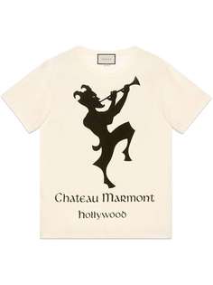 Gucci футболка Chateau Marmont кроя оверсайз