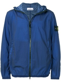 Stone Island куртка на молнии с капюшоном