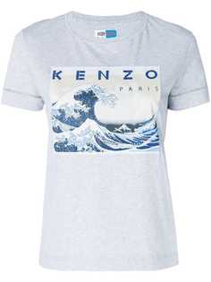 Kenzo футболка с графическим принтом
