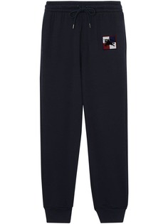 Burberry спортивные брюки Chequer EKD