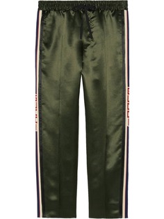 Gucci спортивные брюки с лампасами
