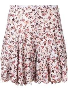 Chloé шорты с цветочным принтом