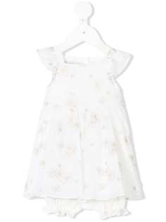 Baby Dior платье с цветочным принтом