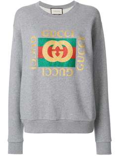 Gucci толстовка с логотипом