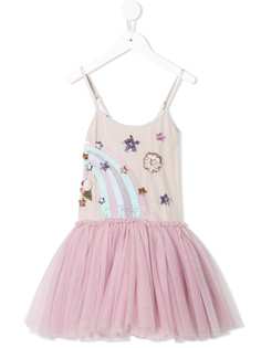 Tutu Du Monde платье из тюля Rainbow Swirl