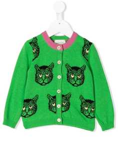 Gucci Kids кардиган Baby Mystic Cats