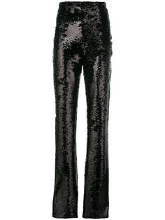 16Arlington high-waisted sequin trousers