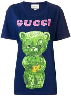 Gucci футболка с графическим принтом