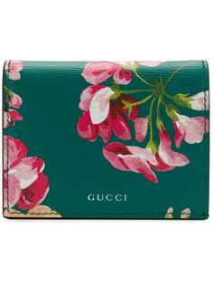 Gucci визитница с принтом GG Bloom