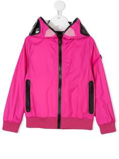 Ai Riders On The Storm Kids hooded zip-up jacket