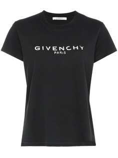 Givenchy футболка с короткими рукавами и принтом логотипа