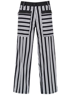 Reinaldo Lourenço cropped striped trousers