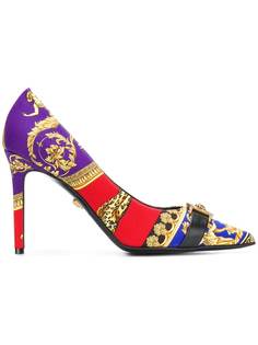 Versace туфли-лодочки с заостренным носком на шпильке