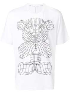 Blackbarrett футболка с графическим принтом медведя