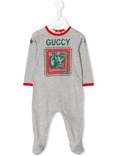 Gucci Kids пижама с принтом Guccy