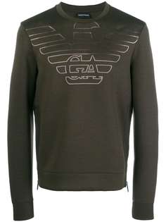 Armani Jeans degrade logo sweatshirt