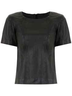 Clé Eliot leather top