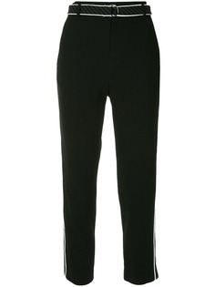 Guild Prime contrast trim cropped trousers