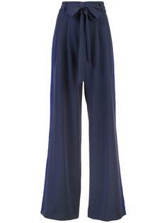 Milly брюки-палаццо с поясом