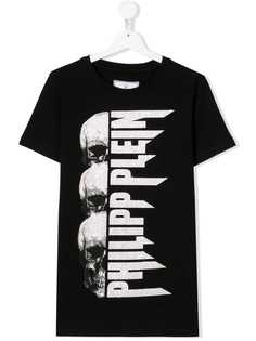 Philipp Plein Junior футболка TEEN с принтом
