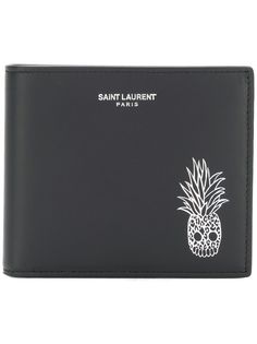 Saint Laurent кошелек с тиснением
