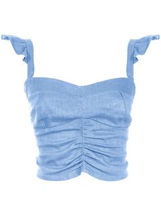 Framed Ceramic cropped top