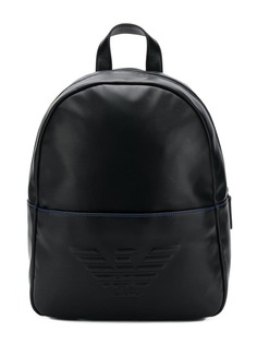 Emporio Armani Kids рюкзак с тисненым логотипом
