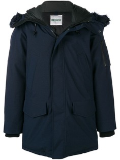 Kenzo пуховик с капюшоном