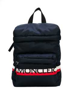 Moncler Kids рюкзак с плоской с логотипом