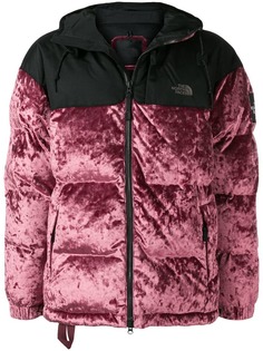 The North Face пуховая куртка с контрастными панелями