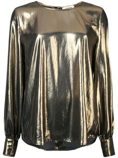 Lagence блузка с металлическим отблеском