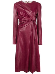 Stella McCartney платье миди с узлом