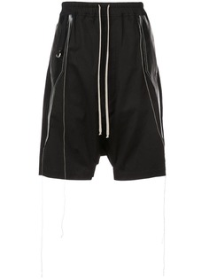 Rick Owens шорты с заниженным шаговым швом
