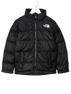 The North Face Kids пуховик со вставками