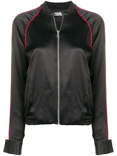 Karl Lagerfeld куртка-бомбер Karl Signature