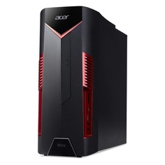 Компьютер ACER Nitro N50-600, Intel Core i5 8400, DDR4 16Гб, 1000Гб, 128Гб(SSD), NVIDIA GeForce GTX 1060 - 6144 Мб, DVD-RW, CR, Linux, черный [dg.e0mer.009]