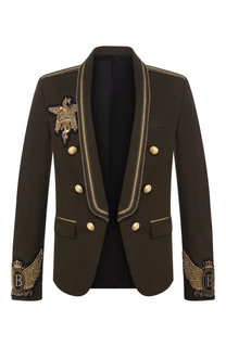 Пиджак из хлопка Balmain