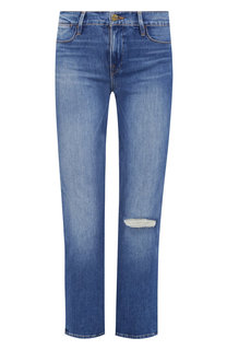 Джинсы с потертостями Frame Denim