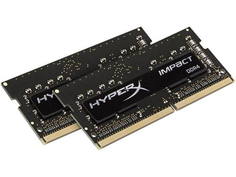 Модуль памяти Kingston HyperX Impact DDR4 SO-DIMM 2666MHz PC4-21300 CL15 - 16Gb KIT (2x8Gb) HX426S15IB2K2/16