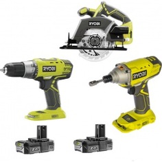 Набор инструментов ryobi r18ddidcsp-220s 5133003813