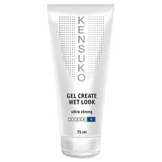 Гель для укладки волос KENSUKO CREATE ультрасильной фиксации эффект мокрых волос 75 мл