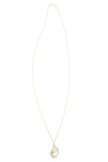 Серебряный кулон в форме капли Ringstone