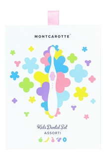 Подарочный набор "Розовый" детской косметики для зубов для детей Mont Carotte