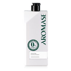 Шампунь травяной для ежедневного применения для всех типов волос с эфирным маслом Aromase