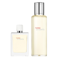 HERMÈS Terre dHermès Eau Très Fraîche Eau de Toilette Travel Spray 30 ml and Refill 125 ml Hermes