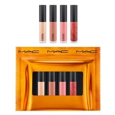 MAC Набор для губ Shiny Pretty Things Party Favours Mini Lip Glosses: Nude