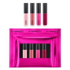MAC Набор для губ Shiny Pretty Things Party Favours Mini Lip Glosses: Pink