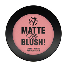 Матовые румяна для лица Matte Me Blush W7