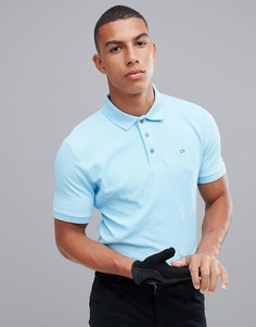 Голубое классическое поло Calvin Klein Golf - Синий