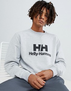 Серый свитер с круглым вырезом Helly Hansen - Серый